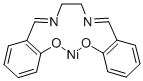 N,N`-二(亚水杨基)亚乙撑二氨基镍(II), 14167-20-5, 结构式