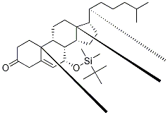 14169-76-7 (7α)-7-tert-ButyldiMethylsilyloxy-cholest-5-en-3-one