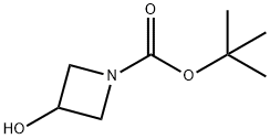 N-Boc-3-羟基氮杂环丁烷,141699-55-0,结构式