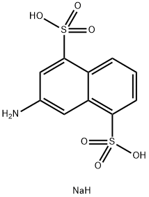 3-AMINO-1,5-NAPHTHALENEDISULFONIC ACID DISODIUM SALT Structure