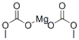 ビス(メトキシカルボニルオキシ)マグネシウム 化学構造式