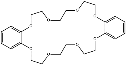 ジベンゾ-24-クラウン 8-エーテル 化学構造式