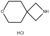 7-氧杂-2-氮杂螺[3.5]壬烷盐酸盐 结构式
