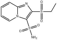 2-乙磺酰基咪唑并[1,2-a]吡啶-3-磺酰胺,141776-47-8,结构式