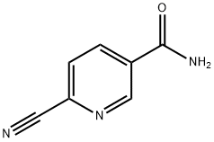 2-CYANO-5-CARBOXAMIDOPYRIDINE Struktur