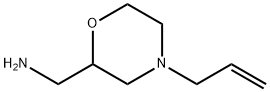 C-(4-烯丙基-吗啉-2-基)-甲基胺双盐酸盐, 141815-17-0, 结构式