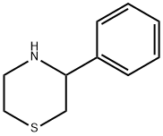 3-Phenylthiomorpholine, 141849-62-9, 结构式