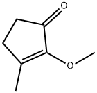 2-methoxy-3-methylcyclopent-2-en-1-one Struktur