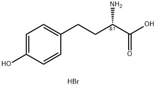 L-高酪氨酸溴化氢盐, 141899-12-9, 结构式