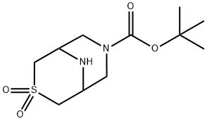 7-Boc-3-Thia-7,9-diazabicyclo-[3.3.1]nonane-3,3-dioxide Structure