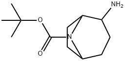 2-氨基-8-氮杂双环[3.2.1]辛烷-8-羧酸叔丁酯, 1419101-50-0, 结构式