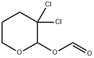 3,3-DICHLORO-2-FORMOXYTETRAHYDROPYRAN Structure