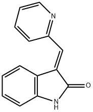 (E)-3-(pyridin-2-ylmethylene)indolin-2-one Structure