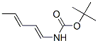 Carbamic acid, 1,3-pentadienyl-, 1,1-dimethylethyl ester, (E,E)- (9CI) Structure