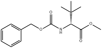 D-VALINE, 3-METHYL-N-[(PHENYLMETHOXY)CARBONYL]-, METHYL ESTER Struktur