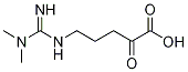 5-[[(DiMethylaMino)iMinoMethyl]aMino]-2-oxopentanoic Acid-d6 Struktur