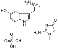 5-HYDROXYTRYPTAMINE-B-14C CREATININE|5-羟色胺-B-14C肌酐