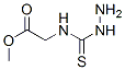 Glycine, N-(hydrazinothioxomethyl)-, methyl ester (9CI) Struktur