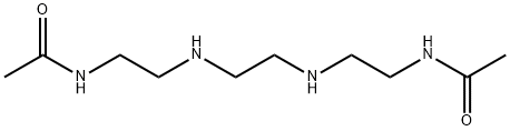N1,N10-Diacetyl TriethylenetetraMine Struktur