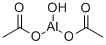 Aluminum diacetate hydroxide Structure