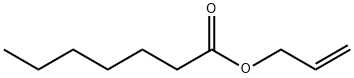 Allyl heptanoate Structure