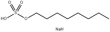 Sodium octyl sulfate Structure