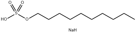 SODIUM DECYL SULFATE Structure