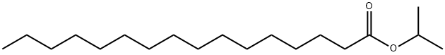 Isopropyl palmitate Struktur