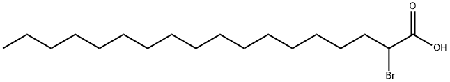 2-ブロモステアリン酸 化学構造式