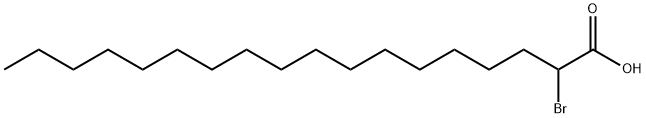 2-BROMOSTEARIC ACID Struktur