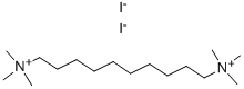 Decamethylenbis(trimethyl-ammonium)diiodid