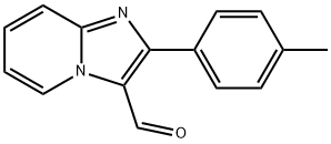 2-对甲砜基咪唑[1,2-A]吡啶-3-甲醛, 142016-38-4, 结构式