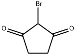 2-溴-1,3-环戊二酮,14203-24-8,结构式