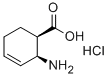 顺式-2-氨基-3-环己烯-1-羧酸 盐酸盐, 142035-00-5, 结构式