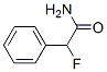 Benzeneacetamide,  -alpha--fluoro- Structure