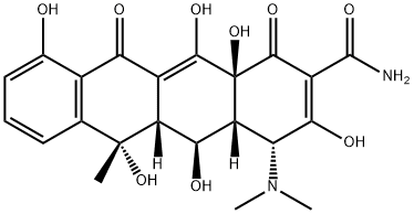 4‐エピオキシテトラサイクリン 化学構造式