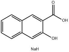 2-HYDROXY-3-NAPHTHOIC ACID SODIUM SALT Struktur