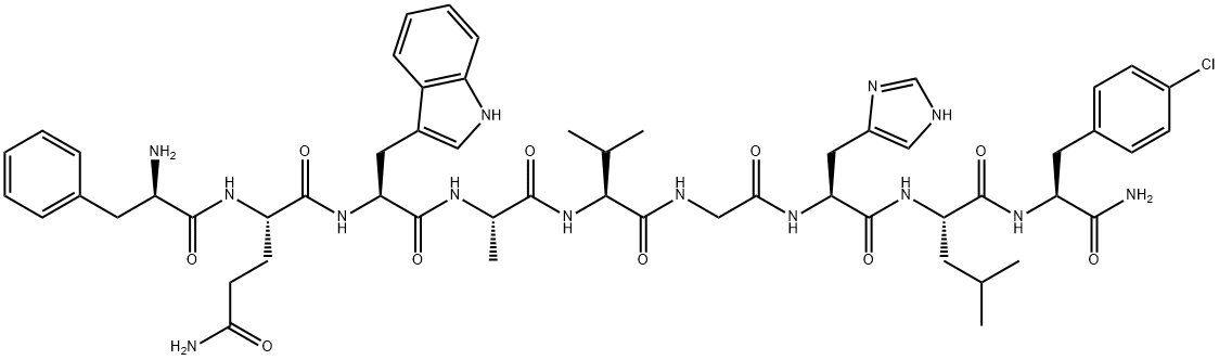 蛙皮素拮抗剂多肽BIM 189, 142062-55-3, 结构式