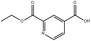 2,4-ピリジンジカルボン酸2-エチル 化学構造式