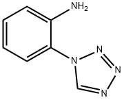 2-(1H-テトラゾール-1-イル)アニリン 化学構造式
