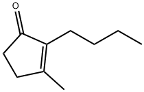 2-BUTYL-3-METHYLCYCLOPENT-2-EN-1-ONE, 14211-72-4, 结构式