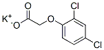 (2,4-ジクロロフェノキシ)酢酸カリウム 化学構造式