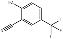 2-Hydroxy-5-trifluoromethylbenzonitrile Struktur