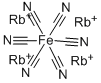 RUBIDIUM FERROCYANIDE 结构式