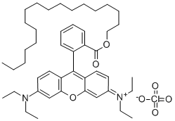 若丹明B十八烷酯高氯酸盐荧光用, 142179-00-8, 结构式