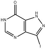 3-碘-1H-吡唑并[4,3-D]嘧啶-7(6H)-酮, 142189-88-6, 结构式