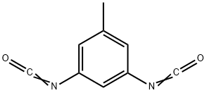 (5-Methyl-1,3-phenylene)diisocyanate Structure