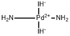 DIAMMINEDIIODOPALLADIUM(II) Struktur