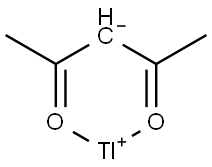 (pentane-2,4-dionato-O,O')thallium Structure