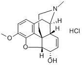 CODEINE HYDROCHLORIDE Structure